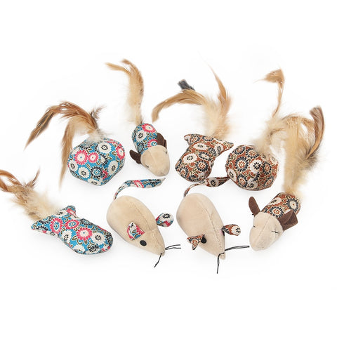 Set of 4 Stylish Cat Toys